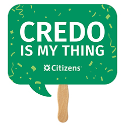 CREDO SQUARE HAND FAN