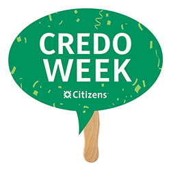 CREDO THOUGHT BUBBLE HAND FAN