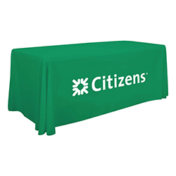 6' TABLECLOTH - CONSUMER/ENTERPRISE GREEN