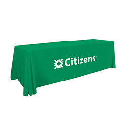8' TABLECLOTH - CONSUMER/ENTERPRISE GREEN