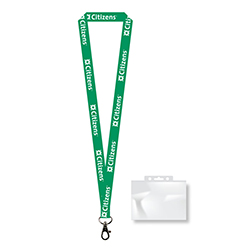 LANYARD WITH MYLAR POUCH - PACK OF 10