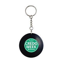 CREDO MINI RECORD KEY CHAIN