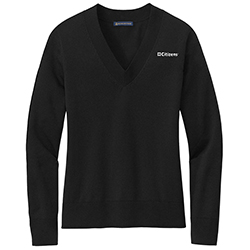 BROOKS BROTHERS WOMEN'S STRETCH V-NECK SWEATER