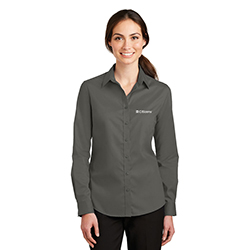 WOMEN'S PORT AUTHORITY SUPERPRO TWILL SHIRT