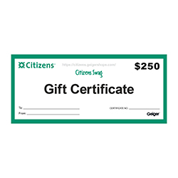 $250 GIFT CERTIFICATE